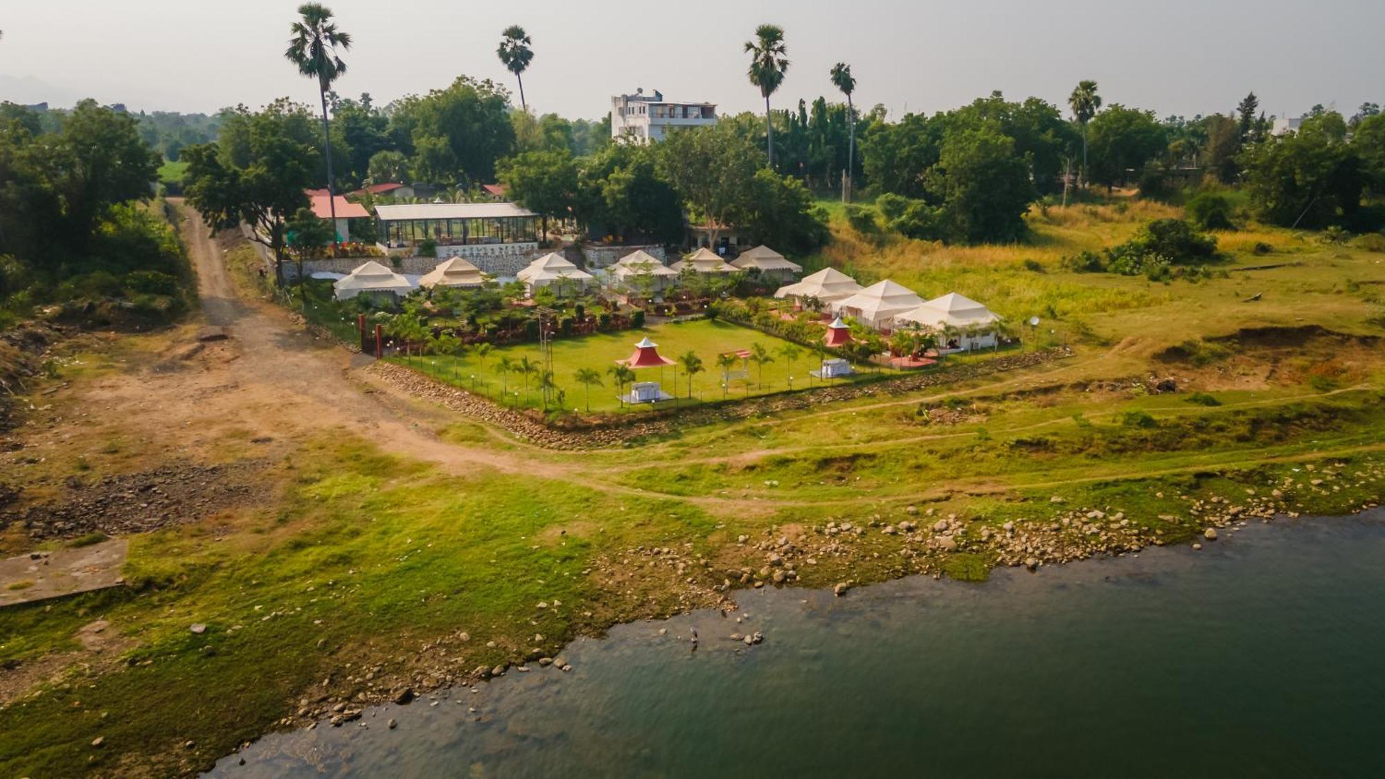 Riverview Tent Resort Kevadia المظهر الخارجي الصورة